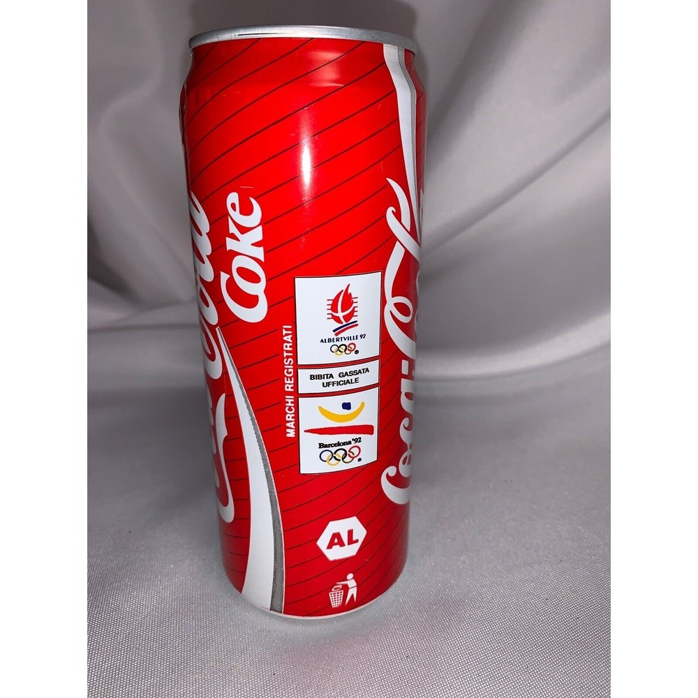 Vintage 1993 Coca Cola Coke Can from Italy Marchi Registrati 50cl UNOPENED